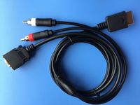 Support de charge Câble composite AV D-Terminal pour cordon AV vidéo composant PS2 D-Terminal