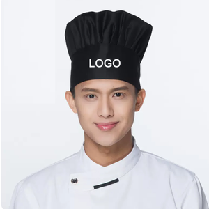 Gorro de <span class=keywords><strong>Chef</strong></span> Personalizado con Logotipo, de Polialgodón, Transpirable y Cómodo, <span class=keywords><strong>para</strong></span> Cocina, Panadería, Hotel, Restaurante, Camareros y Personal - Product Image 2