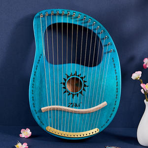 Layaiqin 16 tonos Mini Konghuo pequeña arpa Lira principiante DIY instrumento Musical Simple <span class=keywords><strong>guitarra</strong></span> Lira - Product Image 5