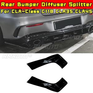 Kit carrosserie pour Mercedes Benz CLA-Class C118 CLA35 CLA45, spoiler de pare-chocs arrière, diffuseur, lèvre de pare-chocs arrière, accessoires de voiture - Product Image 1
