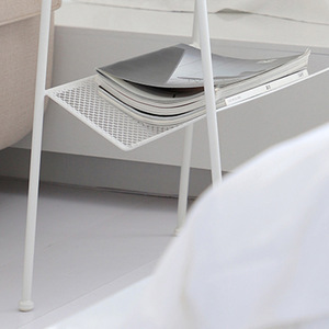 Mesa de centro pequeña minimalista para sala de estar, estilo de lujo ligero para apartamentos pequeños, mesa auxiliar de hierro forjado para sofá, Instagram - Product Image 4