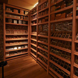 Elegante Gabinete de Madera Moderno Personalizado para <span class=keywords><strong>Vino</strong></span> y Cigarros, con Control de Temperatura y Humedad Constantes, Vitrina de Gran Capacidad, Mueble para el Hogar - Product Image 5