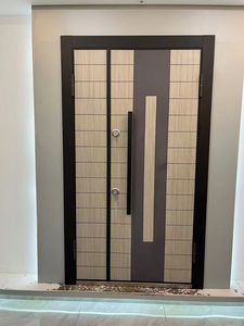 <span class=keywords><strong>Precio</strong></span> de fábrica, compre puertas antirrobo resistentes, puertas de entrada de estilo chino, puertas blindadas, puertas antirrobo de acero inoxidable - Product Image 4