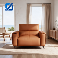 Canapés modernes fonctionnels personnalisables avec massage et chauffage, fauteuils inclinables électriques individuels pour salon, vente en gros directe usine