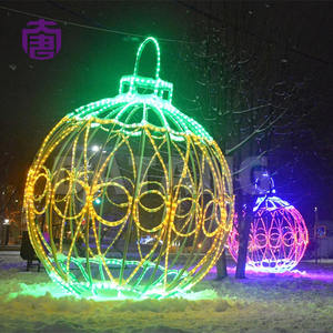 Outdoor Large Christmas <b>Led</b> Lighting Arch Door Motif 3d Tunnel Christmas <b>Light</b> For Christmas Mall Decor - Product Image 6