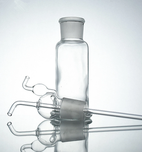 Frascos de lavado de gas de vidrio de laboratorio personalizados de alta calidad de 250ml y 500ml Botella de lavado de gas de vidrio de laboratorio personalizada de alta calidad - Product Image 3