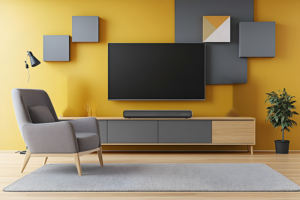 <span class=keywords><strong>Barre</strong></span> <span class=keywords><strong>de</strong></span> <span class=keywords><strong>son</strong></span> Bluetooth pour petit haut-parleur <span class=keywords><strong>TV</strong></span> avec ARC/AUX/coaxial/U DISK <span class=keywords><strong>Barre</strong></span> <span class=keywords><strong>de</strong></span> <span class=keywords><strong>son</strong></span> Bluetooth pour <span class=keywords><strong>TV</strong></span>/PC/jeux/projecteurs - Product Image 5