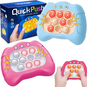 Custom Generation 3 Popit Light-Up Fidget Toy Fast Speed Push <b>Puzzle</b> Game PU/Silicone Console Squeeze Toys for Stress Relief - Product Image 1