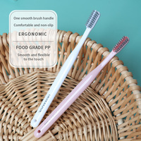 Brosse à dents manuelle, design à petite tête, nettoyage buccal plus profond, convient aux 8 ans et plus, vente en gros, en stock