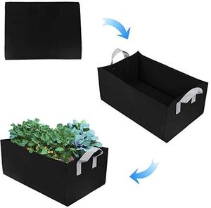 En gros haute qualité fleurs légumes jardin planteur carré pot de culture En Tissu De <span class=keywords><strong>Feutre</strong></span> sac - Product Image 4