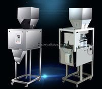 Machine de pesage et de remplissage de granulés de poudre d'épices de farine de café de grains de haricots de grande capacité 2 kg 3 kg