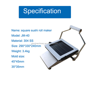 Nouvel Outil Portable de Qualité Alimentaire pour la Préparation de <span class=keywords><strong>Sushi</strong></span> au Saumon et de Rouleaux de Roe de Crabe - Product Image 6