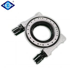Profesional Dual Worm <span class=keywords><strong>Drive</strong></span> <span class=keywords><strong>Slewing</strong></span> Bearing SE17 Cross Roller <span class=keywords><strong>Slewing</strong></span> cincin hidrolik Motor <span class=keywords><strong>Slewing</strong></span> <span class=keywords><strong>Drive</strong></span> produk produsen - Product Image 1