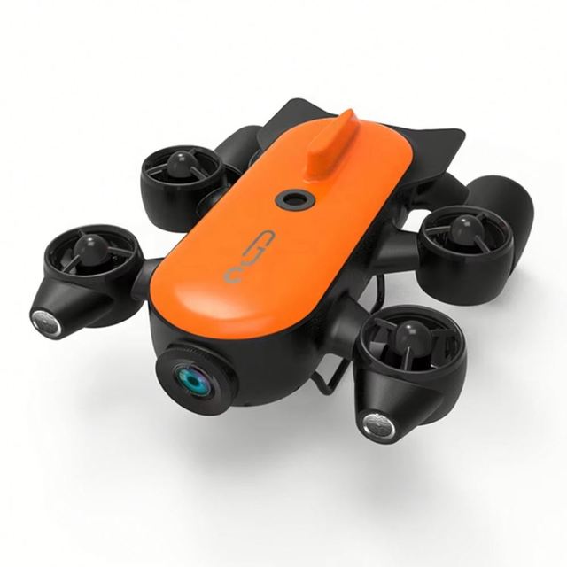 Professional 150M Underwater Depth Sea UAV 4K HD Video Diving Robot with Camera Plastic Remote Control Expert Underwater Drone
