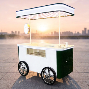 Ego XCEGO Remolque de Comida Móvil para Postres y Snacks, Barra de Café y Jugos, Crepería, Heladería, Té de Burbujas, Congelador Eléctrico Q235B - Product Image 1