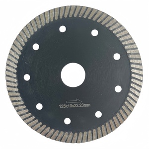 Lame de scie diamantée turbo à coupe rapide et longue durée de vie pour granit, quartzite, pierre, béton 4,5" 5" 6" 7" 9" 115 125 150 180 230 mm - Product Image 2