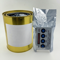 Carte indicatrice d'humidité 10-40% 4 points, changement de couleur bleu à rose pour rappel, électronique PCB, prévention des dommages liés à l'humidité, OEM