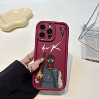Coque de téléphone élégante et luxueuse Gertrude Vrunk pour iPhone 7 8 SE 2020 XS XR 12 13 Mini 11 14 15 16 Pro Max PC
