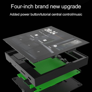 2025 nuevo Panel de Control central de pantalla táctil de 4 pulgadas compatible con luces de 3 bandas para Smart Home que trabaja con la aplicación Tuya - Product Image 2