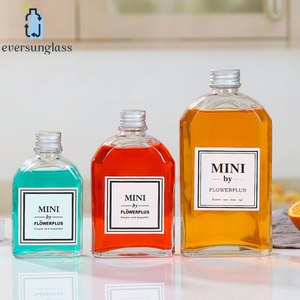 Fornitura di Fabbrica: Nuova Bottiglia di Vetro per Vino e <span class=keywords><strong>Whisky</strong></span> da 100ml, 200ml, 350ml, Trasparente e dalla Forma Unica - Product Image 5