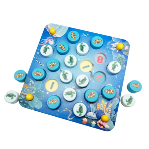 Juguetes <span class=keywords><strong>para</strong></span> niños pequeños Juego de memoria temático del océano de madera moderno <span class=keywords><strong>para</strong></span> niños unisex Juguete educativo de inducción multifuncional de <span class=keywords><strong>3</strong></span> <span class=keywords><strong>años</strong></span> - Product Image 1