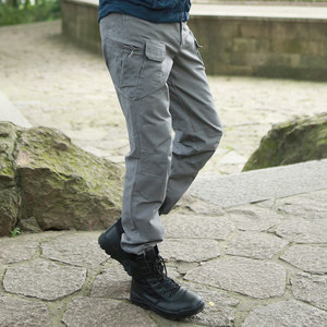 Migliori pantaloni mobili tattici grigio Ix7 Patalon Homme Cargo Avec Poche - Product Image 4
