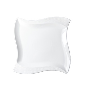 <span class=keywords><strong>Assiette</strong></span> carrée d'angle, conception de votre propre service d'assiettes, assiettes et plats en porcelaine personnalisés, vaisselle en porcelaine Chaoda de 7 à 11 pouces - Product Image 1