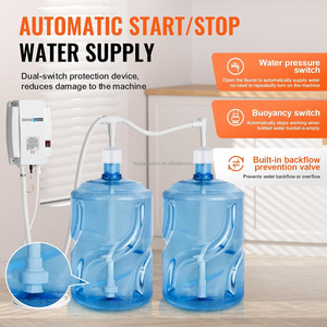 Système de pompe de <span class=keywords><strong>distributeur</strong></span> <span class=keywords><strong>d</strong></span>'<span class=keywords><strong>eau</strong></span> en bouteille de tuyau de 20 pieds à haut <span class=keywords><strong>d</strong></span>ébit 40PSI pour Machine à glaçons Machine à café Dispensador De Agua - Product Image 2
