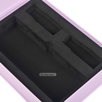 Boîte cadeau magnétique personnalisée en papier recyclable, emballage de luxe pour cosmétiques et soins de la peau, fait main, avec insert
