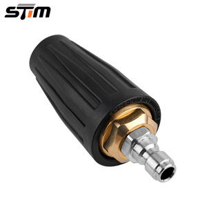 Buse de nettoyeur haute pression Stm, connexion rapide 1/4 pouce, pression réglable pour le nettoyage de voitures - Product Image 1