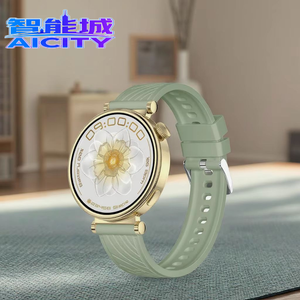 <span class=keywords><strong>Montre</strong></span> <span class=keywords><strong>connectée</strong></span> avec suivi de la fréquence cardiaque 24h/24 et 7j/7, tension artérielle, suivi du sommeil, AM23 AMOLED 1,32 pouce, suivi d'activité 120+ pour femmes - Product Image 1