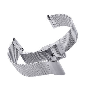 JUELONG <span class=keywords><strong>Bracelet</strong></span> de montre en métal 18mm 20mm 22mm <span class=keywords><strong>Bracelet</strong></span> de montre en <span class=keywords><strong>maille</strong></span> d'acier inoxydable à dégagement rapide - Product Image 5