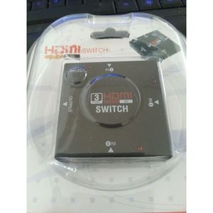 สวิตช์ HDMI 3 เข้า 1 ออก ความละเอียด 1080P สำหรับจอคอมพิวเตอร์ สวิตช์ KVM - Product Image 2