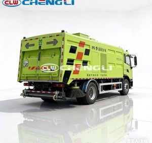 Camion balayeuse électrique DFAC pour l'assainissement municipal, le nettoyage des rues, l'élimination de la poussière des routes urbaines, personnalisation - Product Image 2