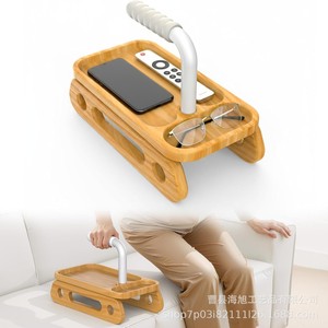 Wooden Portable Sofa <b>Standing</b> Aid With Storage Tray For Elderly Assistance Handle Modern Simple Design - Product Image 2
