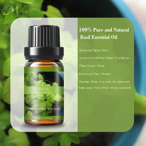 Estratto di distillazione di piante 100% di organico naturale chiodi di garofano basilico olio essenziale per il massaggio - Product Image 2