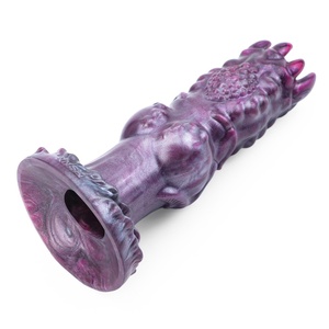 Dildo de silicona de fantasía con ovipositor de tendencia, con múltiples huevos de monstruo, para juego de rol de reproducción en pareja y diversión - Product Image 4