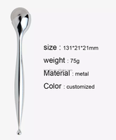 Bâton d'outils de soins personnels de beauté crème glacée anti-rides métal refroidissement froid thérapie du visage en acier inoxydable boule rouleau de massage des yeux