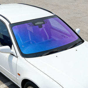 Pellicola Oscurante per Parabrezza Anteriore e Posteriore Auto, Effetto Camaleonte Rosa Fantasma, Protezione Solare Anti UV e Isolamento Termico - Product Image 1