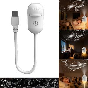 Lampe de projection USB HD <span class=keywords><strong>Ciel</strong></span> Étoilé LED, Lumière d'ambiance, Tête de balle, Blanc Froid, Intensité réglable, 3 Modes, Plug & Play - Product Image 2