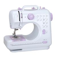Machine à coudre électrique domestique 505L, petite, multifonctionnelle, avec verrouillage automatique, outil de couture, article très vendu