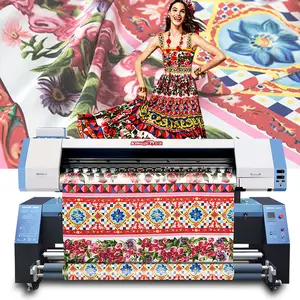 cheapest color inkjet t shirt flag sublimation fabric digital printers