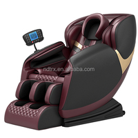 Fauteuil de massage électrique dorsal avec fonction de gravité zéro, massage Shiatsu complet du corps, soulagement de la sciatique, fonction de bascule, cuir PU, certifié CE ISO