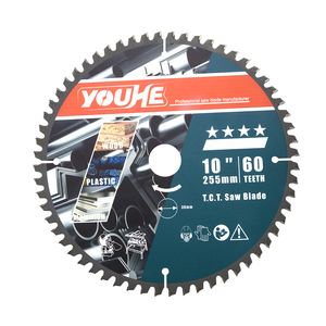 YOUHE sıcak satış 10 "255MM X 30X60T X 3 alüminyum testere ağzı Tct testere bıçağı - Product Image 1