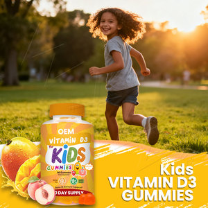 Gomitas de Vitamina D3 para Niños Más Vendidas, Servicio de Marca Privada para la Inmunidad y el Desarrollo - Product Image 3