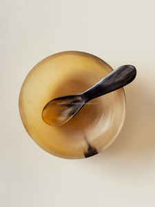 Nouveauté 2025, bols à épices de fête écologiques en corne de buffle personnalisés, design classique décontracté, faits à la main, cuillère - Product Image 6