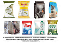 Equipo de Pesaje Lineal para Envasado de Frutas Congeladas, Smoothies, Mezclas de Frutas, Edamame, Verduras Congeladas, Guisantes, Maíz y Otros Alimentos Congelados