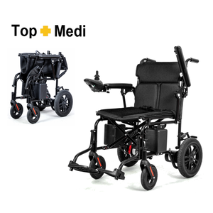 Vente flash : fauteuil roulant électrique pliable et léger |   Certifié UE, structure en fer, capacité de charge 140 kg, batterie incluse - Product Image 1