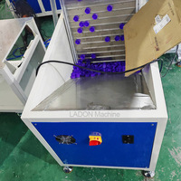 Máquina de Tampografía Totalmente Automática, Robot de Desmontaje de Tapas de Botellas de Plástico, Impresora de Tampografía con Pantalla Táctil y Transportador