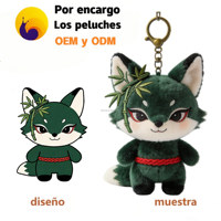 abricant professionnel renard à neuf queues mascotte peluches à collectionner jouets en peluche personnalisés
